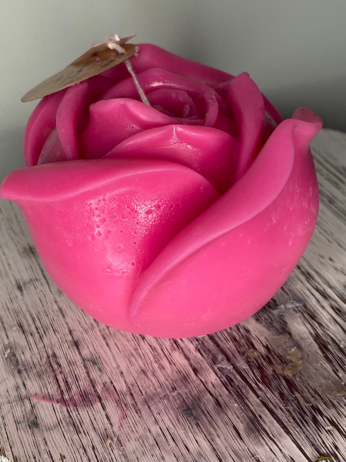 Hot Pink 14 oz Rose for Valentines, Birthdays, Anniversary, House Warming or Just a Special Gift.