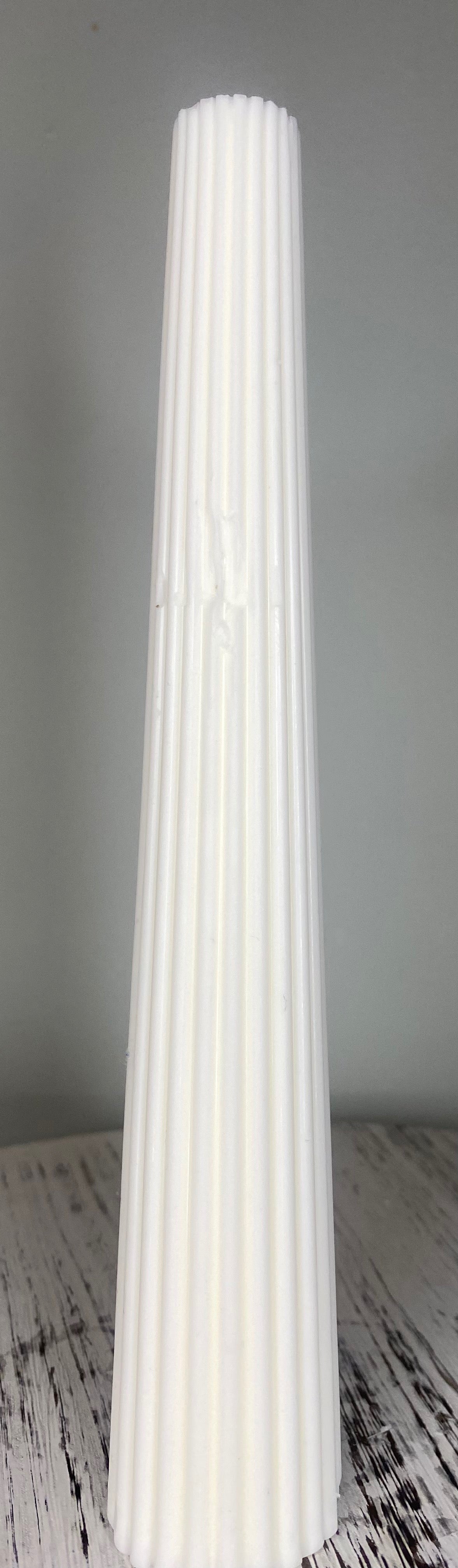 White Taper Candle