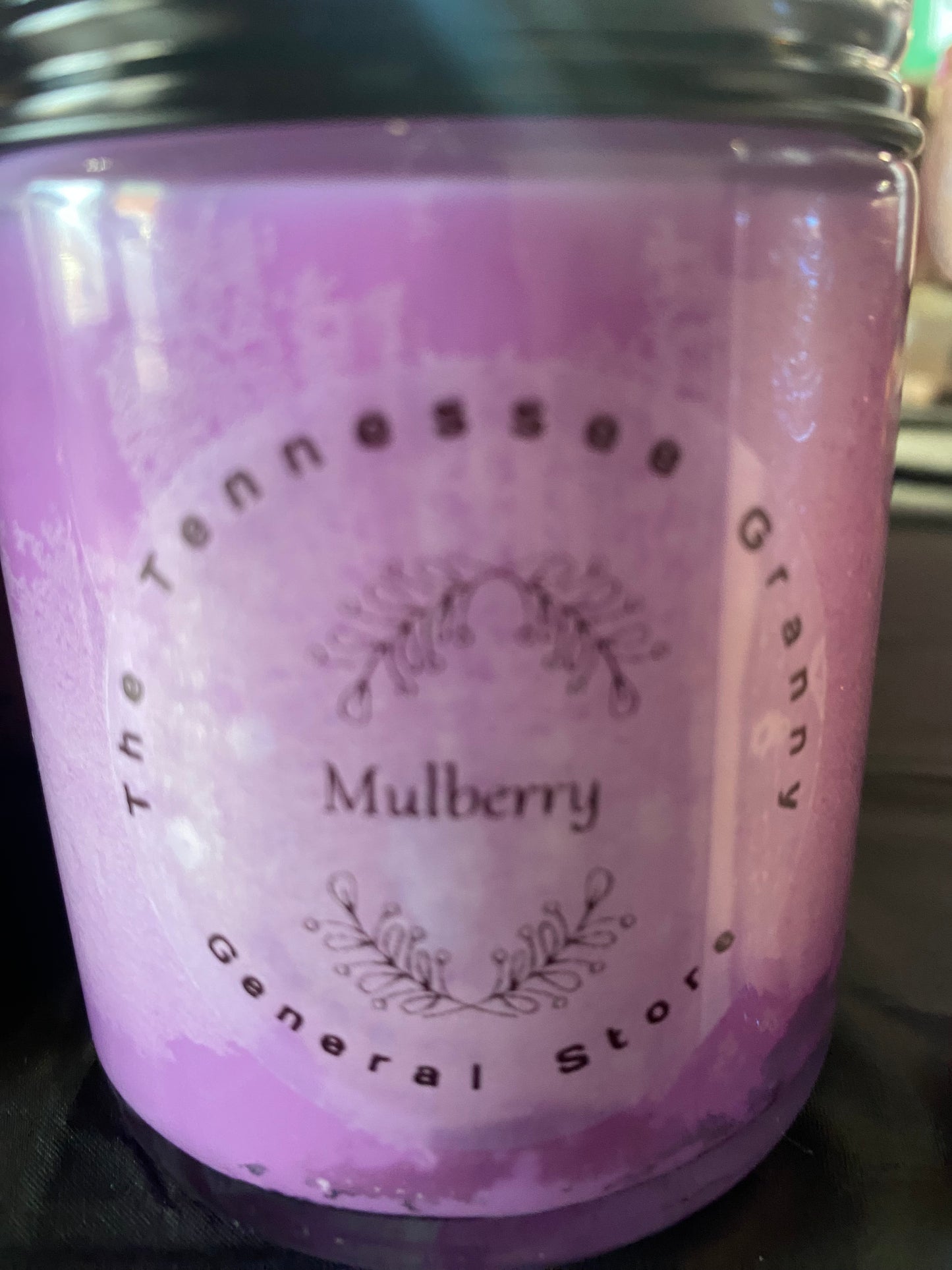 Mulberry Soy Wax Candle 8 ounces